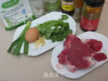 Make Chestnut meatballs step 0