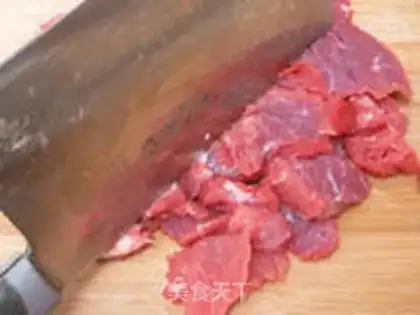 Make Chestnut meatballs step 1