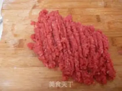 Make Chestnut meatballs step 3