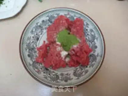 Make Chestnut meatballs step 4