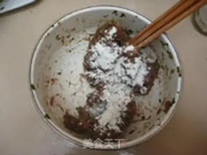 Make Chestnut meatballs step 9