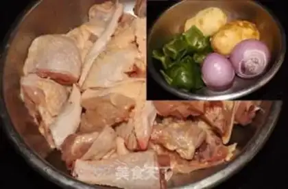 Make Xinjiang chicken step 0