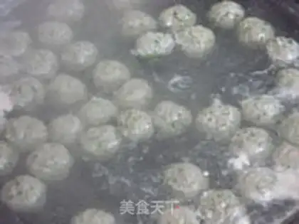 Make Chestnut meatballs step 13