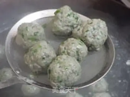 Make Chestnut meatballs step 14
