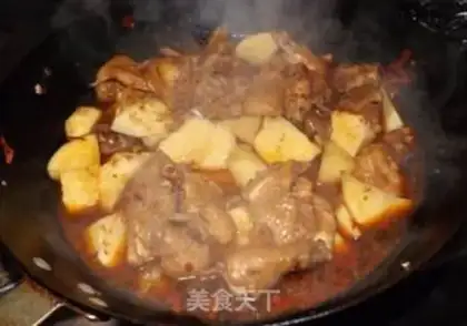Make Xinjiang chicken step 3