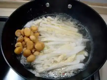 Make Chestnut pickles step 6