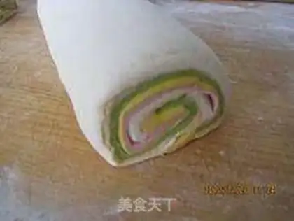 Make Colored rolls step 10
