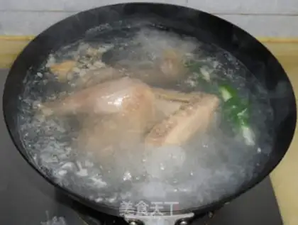 Make White chicken step 1