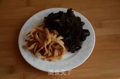 Make Mushu meat step 0