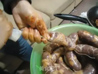 Make Spicy sausage step 12