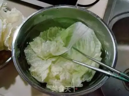 Make The pan, the cabbage box step 7