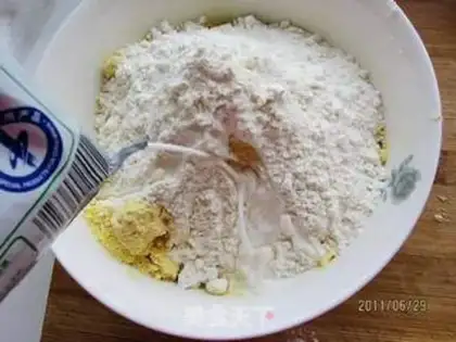 Make Gold corn brand step 1