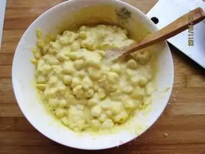 Make Gold corn brand step 2