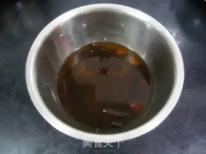Make Cinnamon dates, gel cake step 1