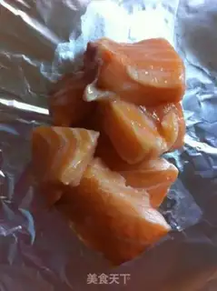 Make Aluminum-paper roasted salmon step 0