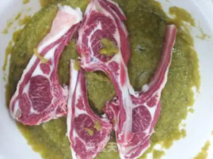 Make Orange roast lamb chops step 3