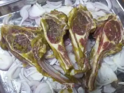 Make Orange roast lamb chops step 4
