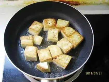 Make Pelican mushroom tofu step 1