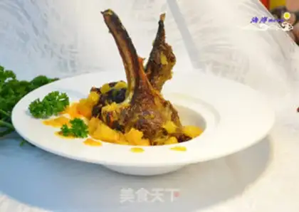 Make Orange roast lamb chops step 7
