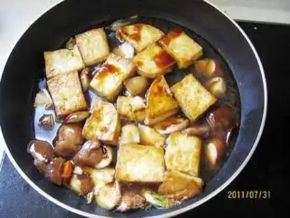 Make Pelican mushroom tofu step 5