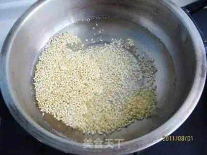 Make Apple corn pumpkin fried rice step 1
