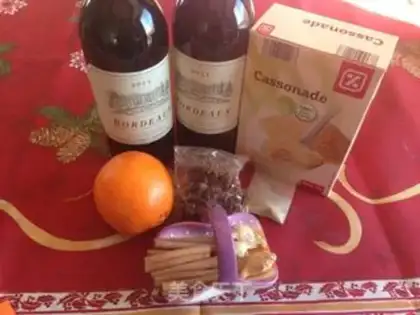 Make French hot wine step 0