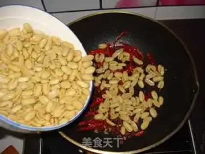 Make Spicy peanuts step 13