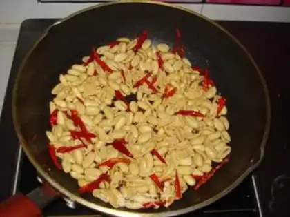 Make Spicy peanuts step 14