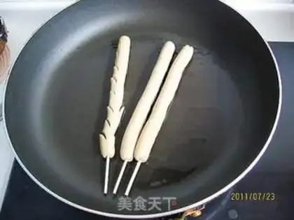 Make Fried chicken sausage step 2