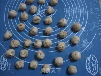 Make The sweet peanut ball step 7