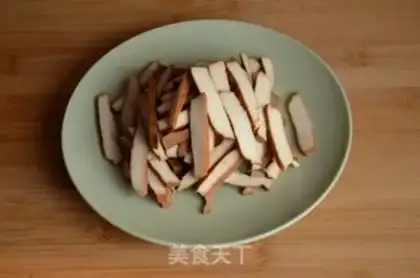 Make Mushroom fried fragrance step 1