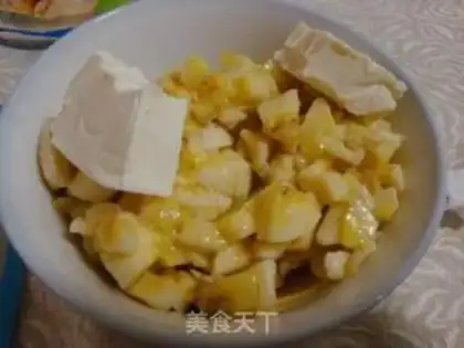 Make Banana pie step 2