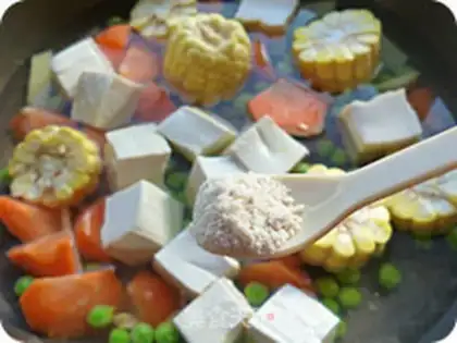 Make Shrimp tofu pan step 6