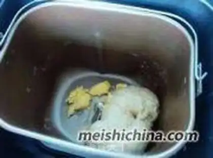 Make Coconut flower bread step 1