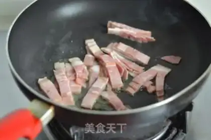 Make Bacon pasta step 7