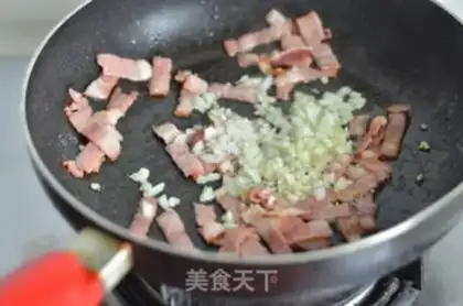 Make Bacon pasta step 8