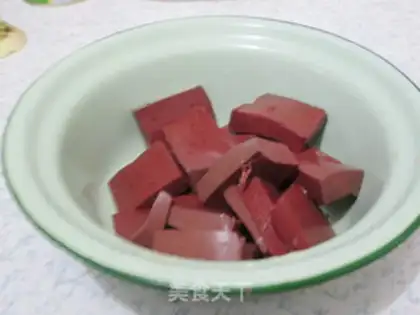 Make Meatloaf with pig blood step 2