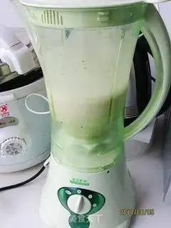 Make Green soy cream step 4