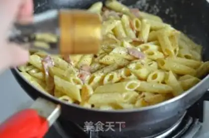 Make Bacon pasta step 11