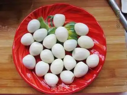 Make Barbecue quail eggs step 0