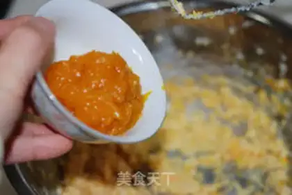 Make Pumpkin cheese step 3