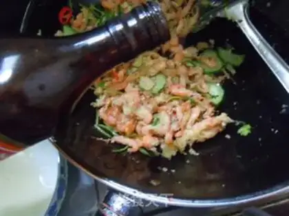 Make Spicy egg shrimp step 10