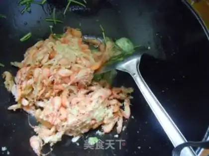 Make Spicy egg shrimp step 11