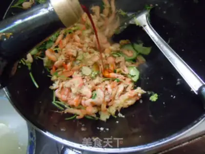 Make Spicy egg shrimp step 12