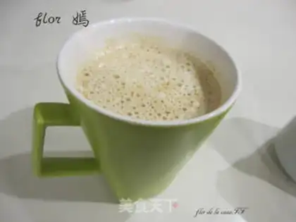 Make Manual foam coffee step 8
