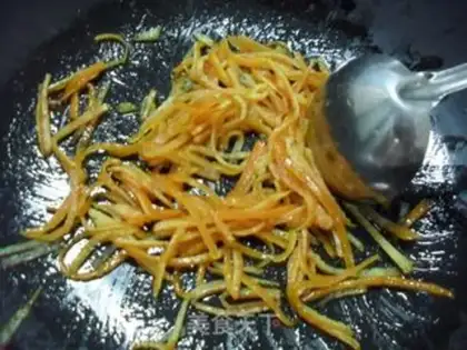 Make Homemade sugar oranges step 4