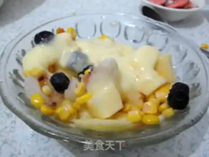 Make Arctic shrimp fruit salad step 7