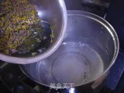 Make Thai rice congee step 1