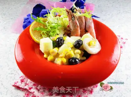 Make Arctic shrimp fruit salad step 9