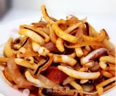 Make Sweet hot sauce onion fire step 1